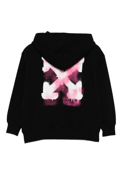 Felpa con logo OFF WHITE KIDS | OGBE001F25FLE0011032